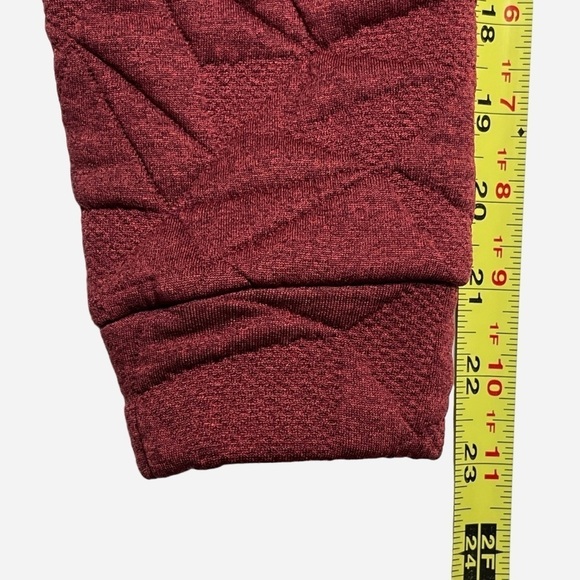 The North Face Womens Small Brick Red Textured Hoodie Activewear Pullover - Picture 11 of 15